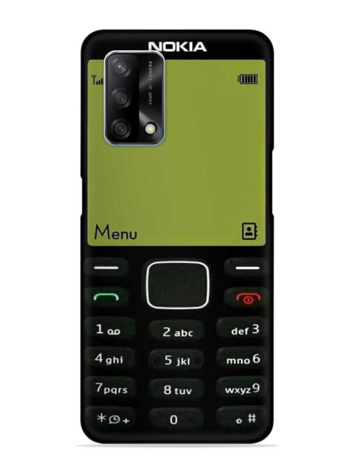 Nokia 3300 Background Snap Case for Oppo F19 Zapvi