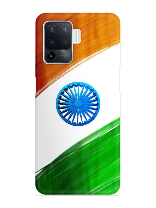 India Flag Snap Case for Oppo F19 Pro Zapvi