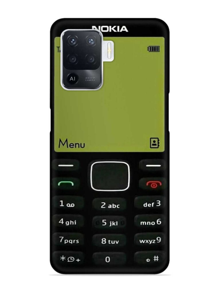 Nokia 3300 Background Snap Case for Oppo F19 Pro Zapvi