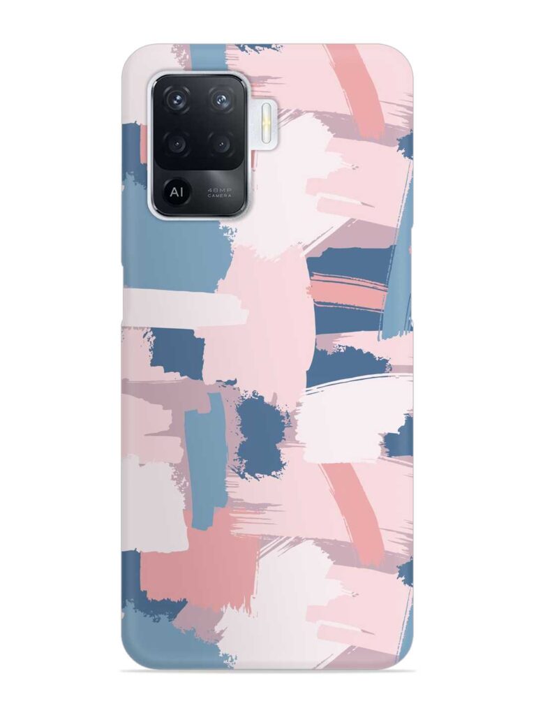 Vector Seamless Grunge Snap Case for Oppo F19 Pro Zapvi