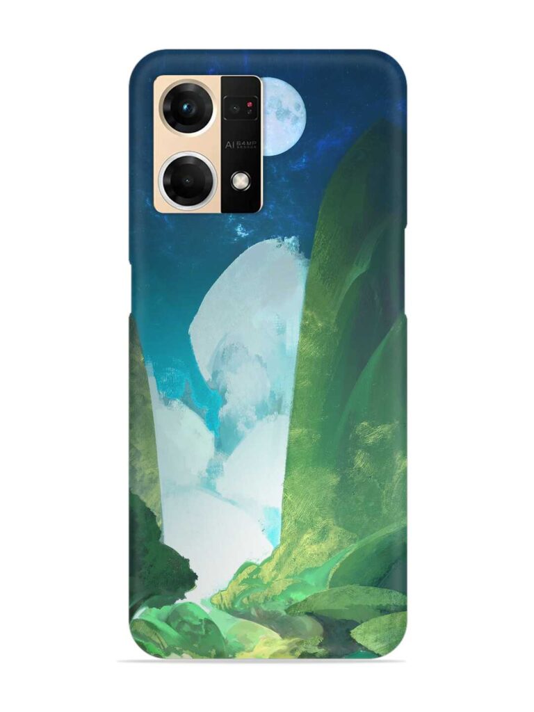 Abstract Art Of Nature Snap Case for Oppo F21s Pro (4G) Zapvi