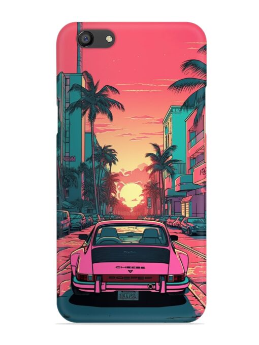 Car At Viewpoint Snap Case for Oppo F3 Zapvi