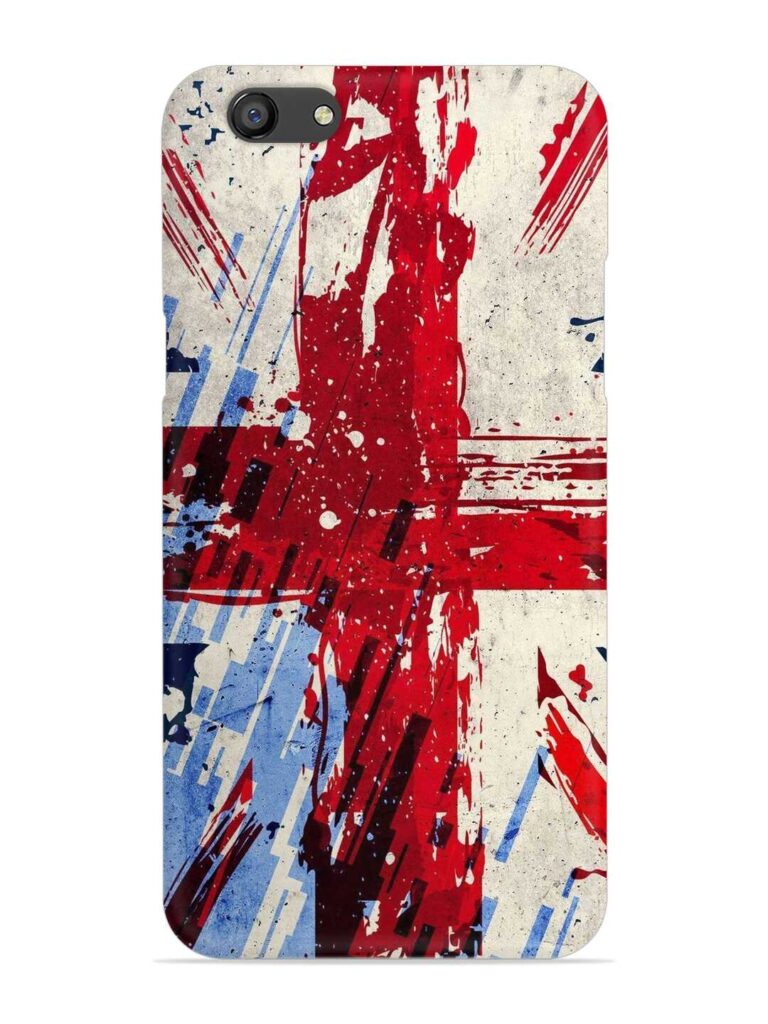 British Union Jack Flag Snap Case for Oppo F3 Plus Zapvi