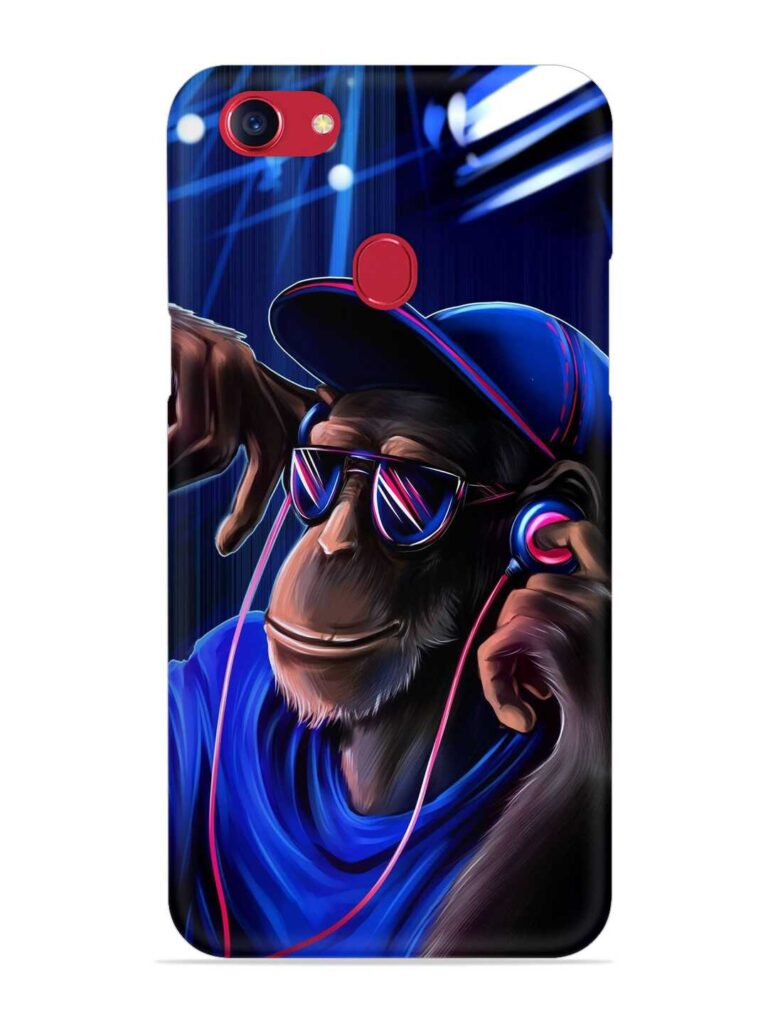 Funky Monkey Snap Case for Oppo F5 Zapvi