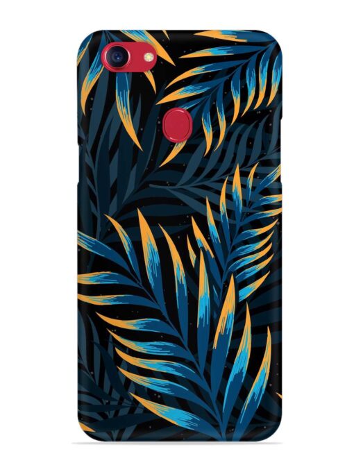 Abstract Leaf Art Snap Case for Oppo F5 Zapvi