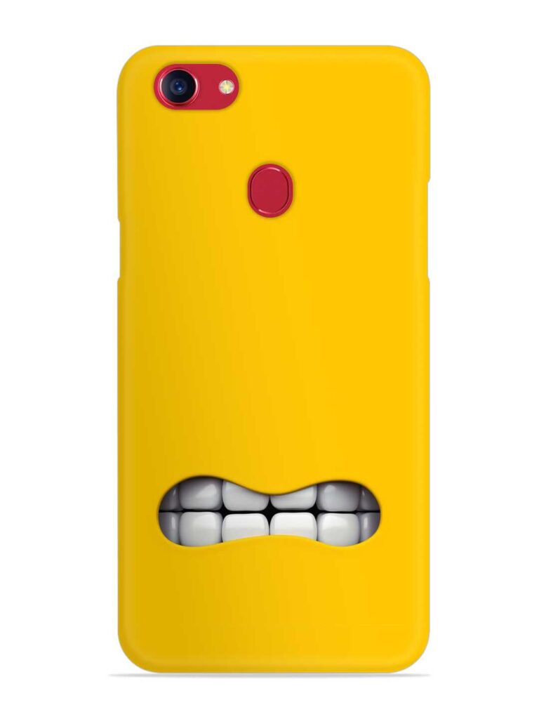 Mouth Character On Snap Case for Oppo F5 Zapvi