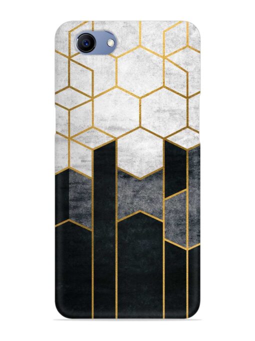 Cube Marble Art Snap Case for Oppo F7 Youth Zapvi