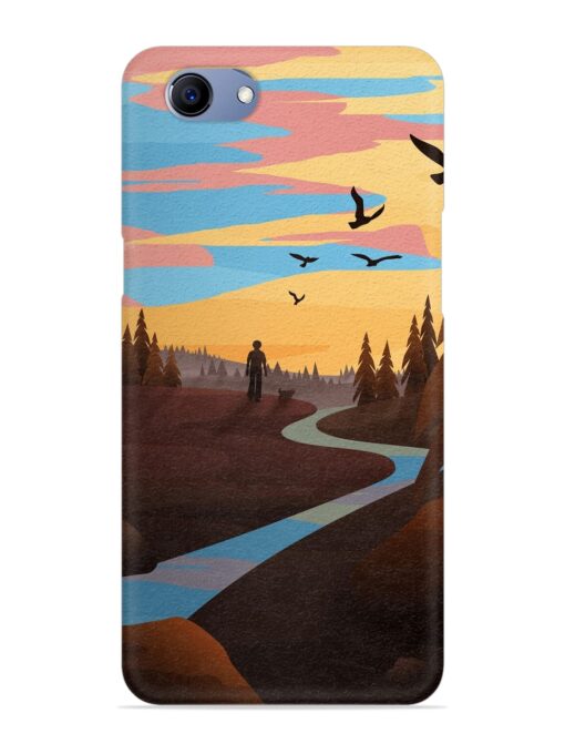 Natural Landscape Art Snap Case for Oppo F7 Youth Zapvi