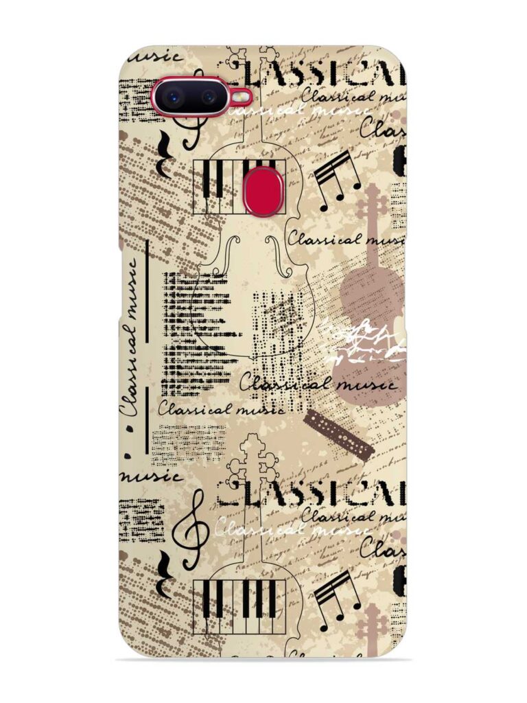 Classical Music Lpattern Snap Case for Oppo F9 Pro Zapvi