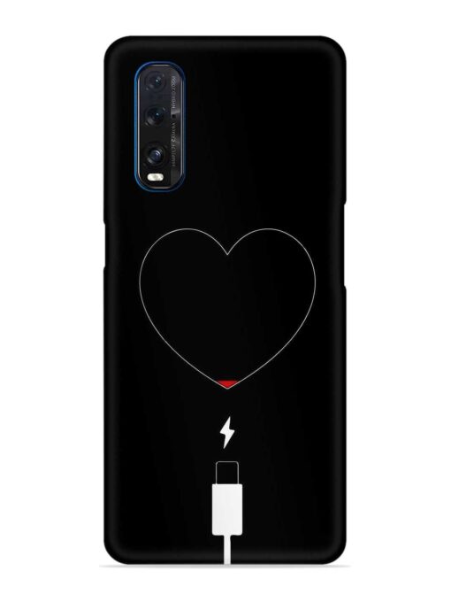 Heart Pumps Blood Charger Snap Case for Oppo Find X2 Zapvi