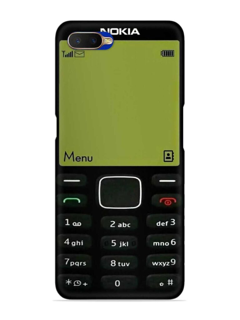 Nokia 3300 Background Snap Case for Oppo K1 Zapvi