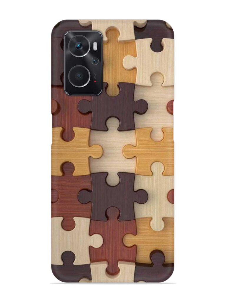 Puzzle Pieces Snap Case for Oppo K10 (4G) Zapvi
