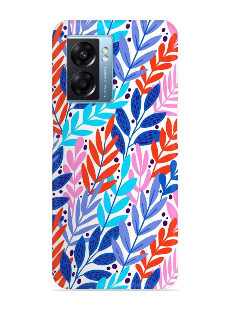 Bright Floral Tropical Snap Case for Oppo K10 (5G) Zapvi