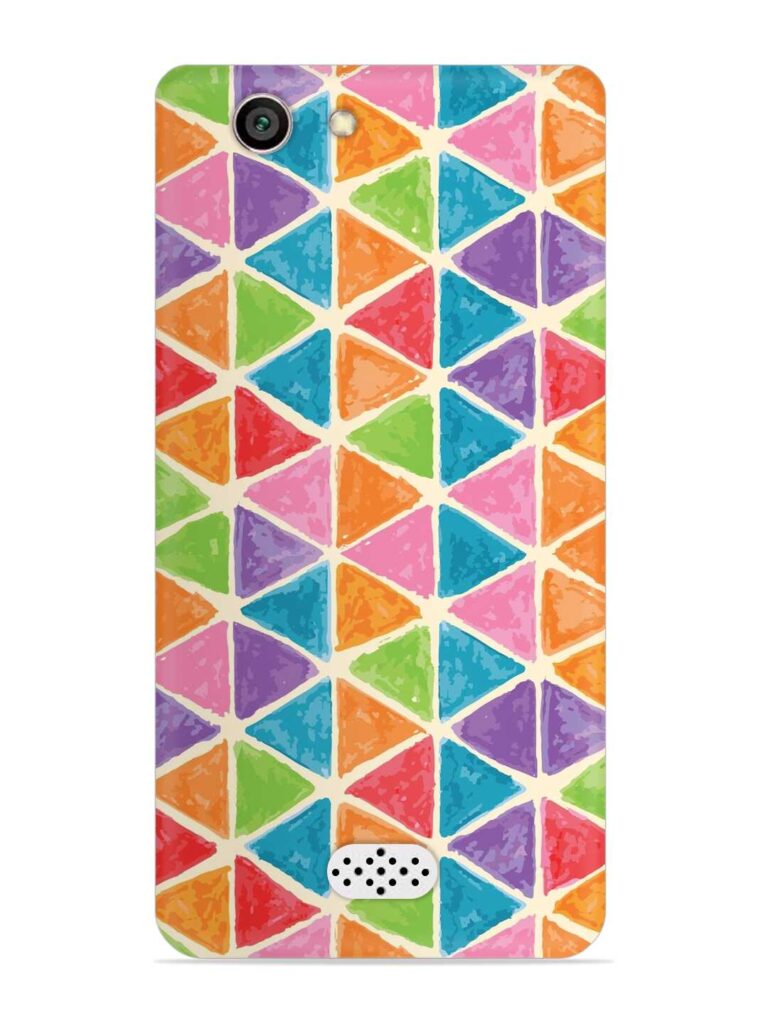 Seamless Colorful Isometric Snap Case for Oppo Neo 5 Zapvi