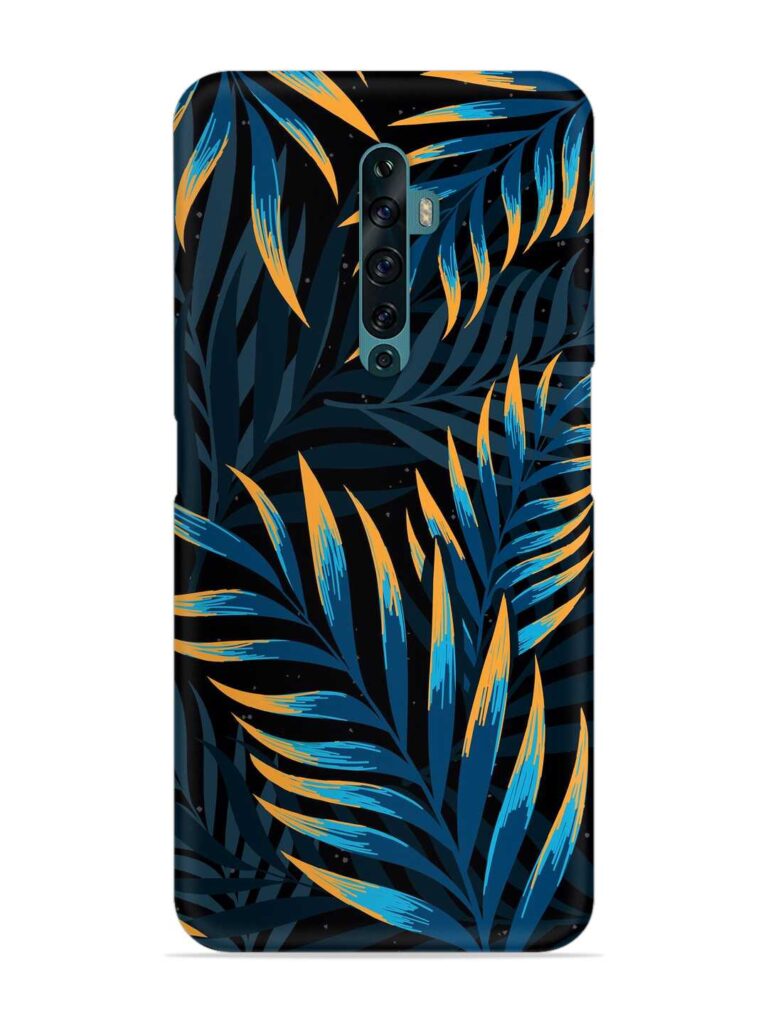 Abstract Leaf Art Snap Case for Oppo Reno 2F Zapvi