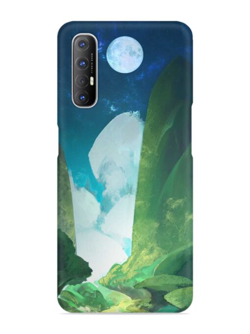 Abstract Art Of Nature Snap Case for Oppo Reno 3 Pro Zapvi