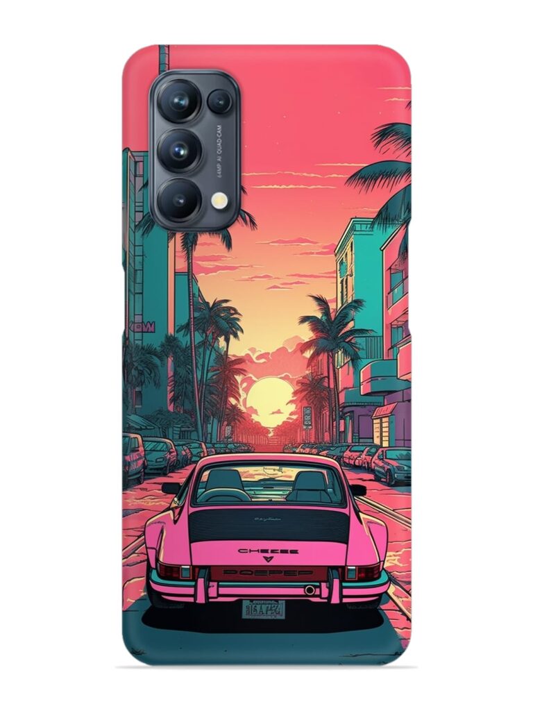 Car At Viewpoint Snap Case for Oppo Reno 5 Pro (5G) Zapvi