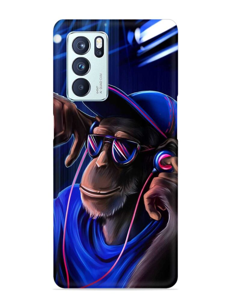 Funky Monkey Snap Case for Oppo Reno 6 Pro (5G) Zapvi