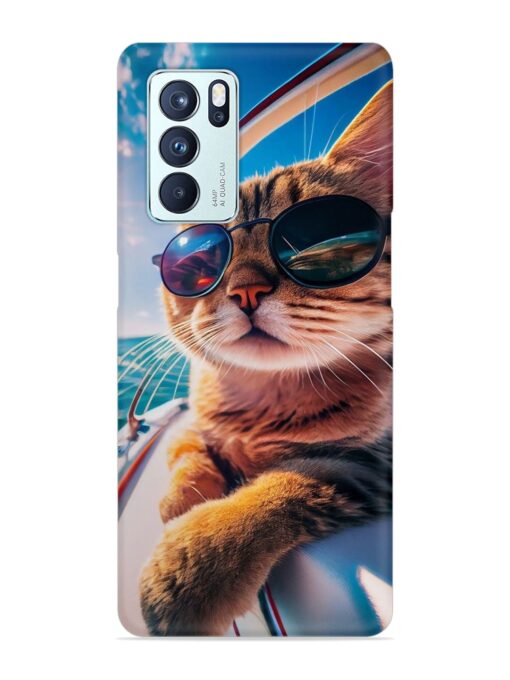 Cat In Style Snap Case for Oppo Reno 6 Pro (5G) Zapvi