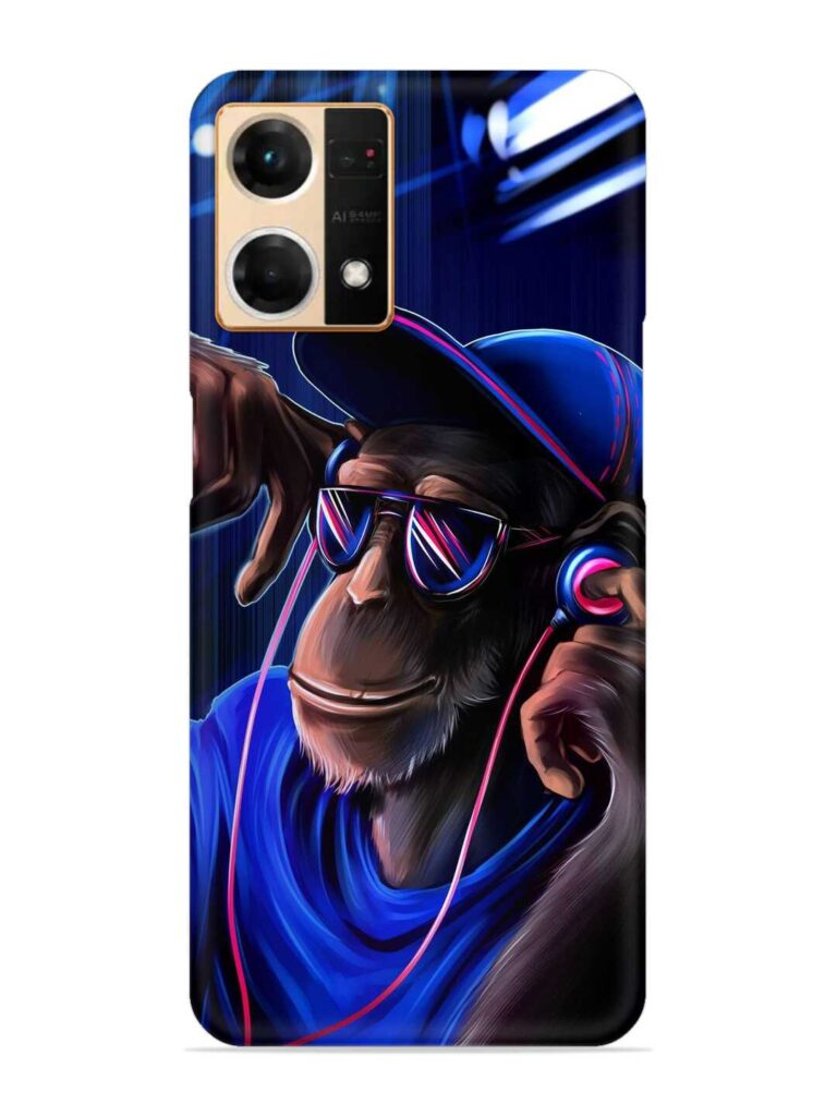 Funky Monkey Snap Case for Oppo Reno 7 (4G) Zapvi