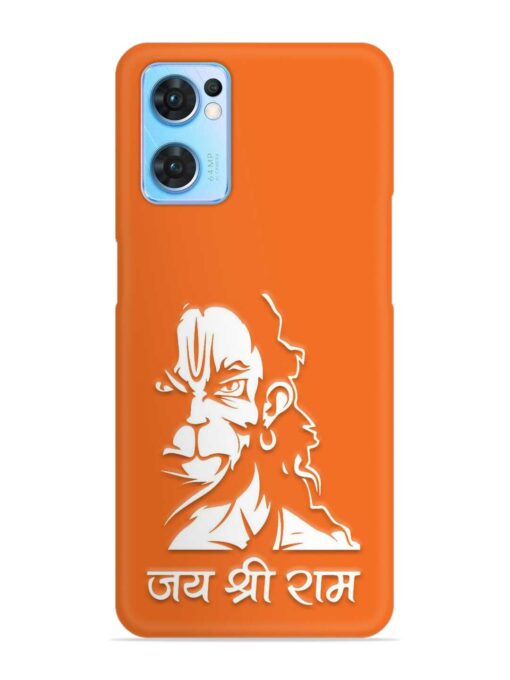 Angry Hanuman Snap Case for Oppo Reno 7 (5G) Zapvi