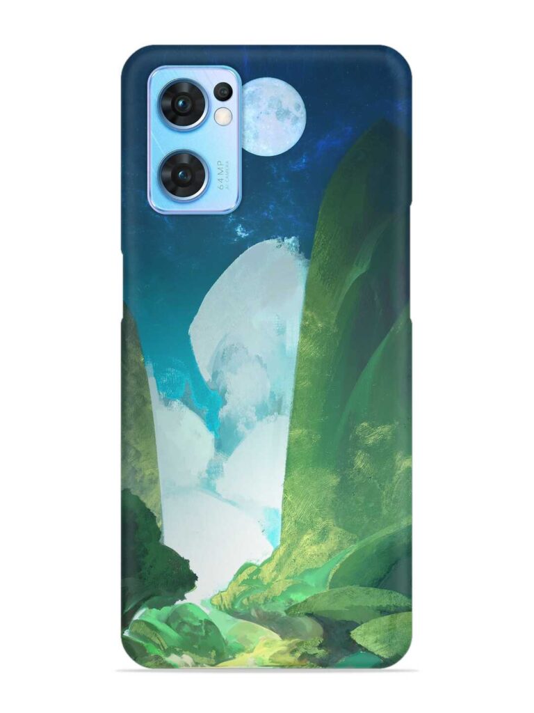 Abstract Art Of Nature Snap Case for Oppo Reno 7 (5G) Zapvi