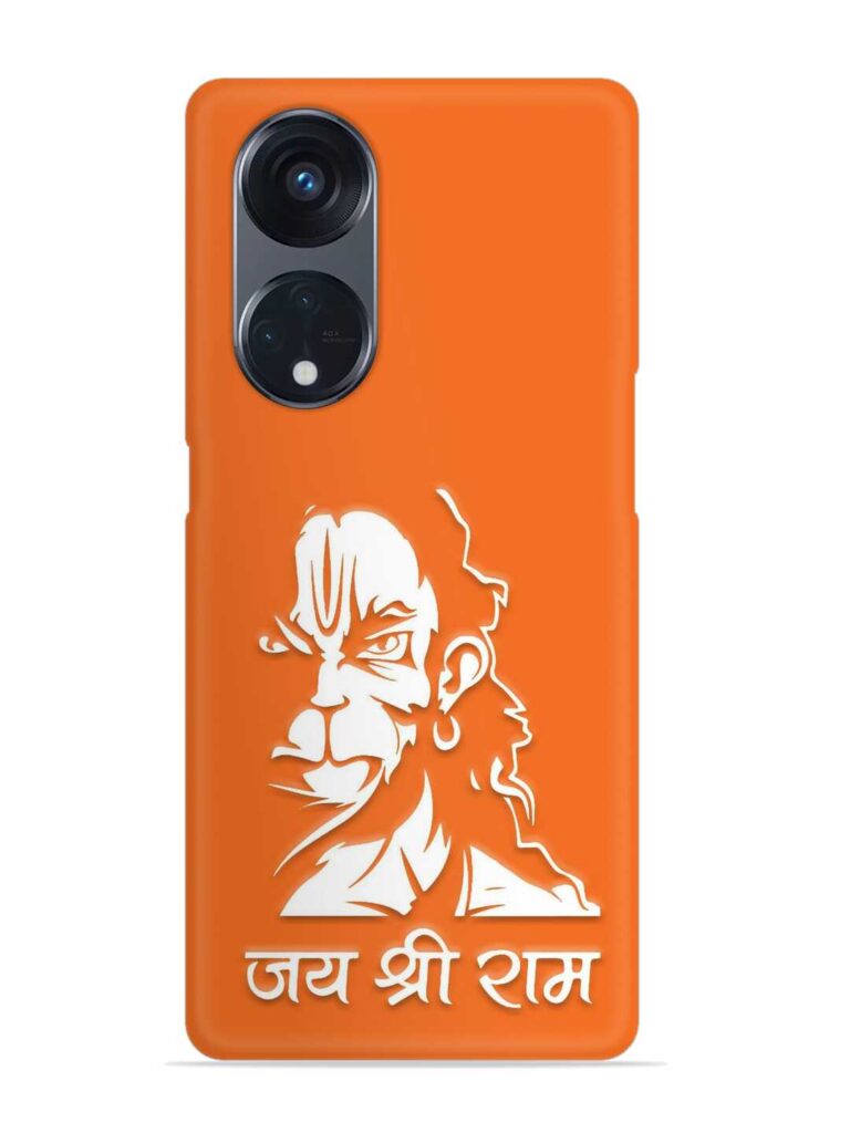 Angry Hanuman Snap Case for Oppo Reno 8T (5G) Zapvi