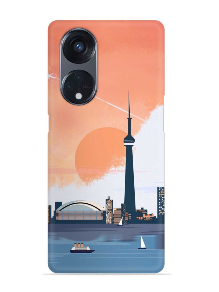 Toronto Canada Snap Case for Oppo Reno 8T (5G) Zapvi
