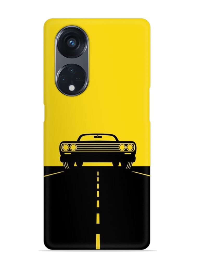 Classic Car Snap Case for Oppo Reno 8T (5G) Zapvi