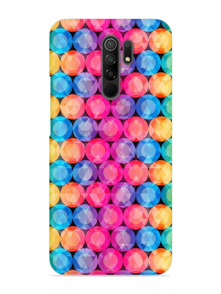 Circle Rainbow Seamless Snap Case for Poco M2 Reloaded Zapvi