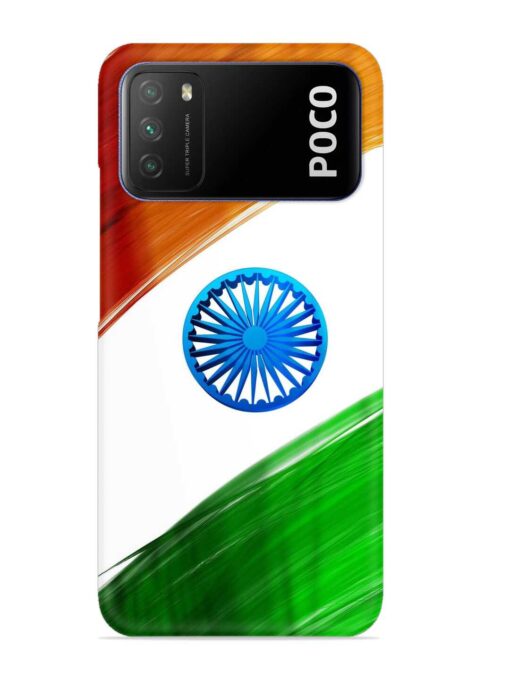 India Flag Snap Case for Poco M3 Zapvi