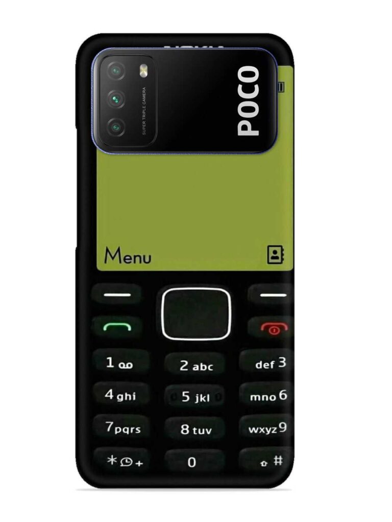 Nokia 3300 Background Snap Case for Poco M3 Zapvi
