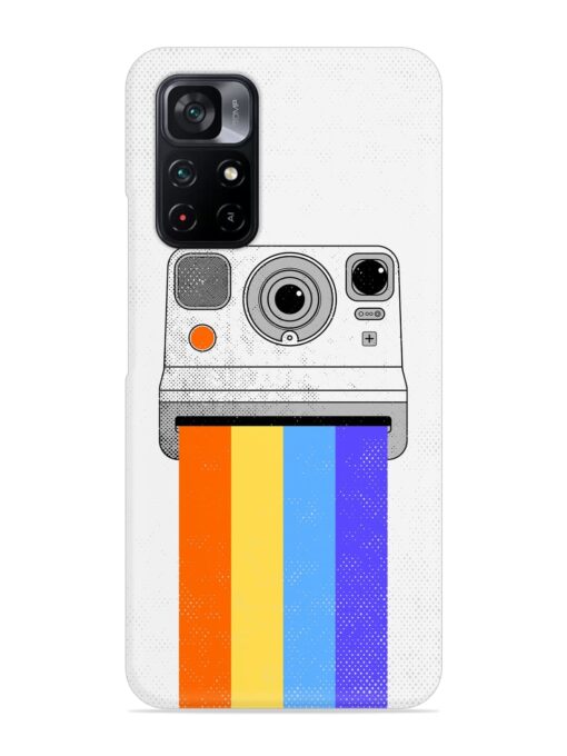 Retro Camera Art Snap Case for Poco M4 Pro (5G) Zapvi