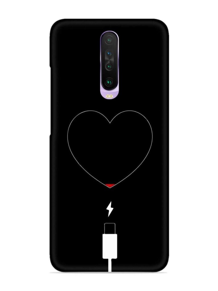 Heart Pumps Blood Charger Snap Case for Poco X2 Zapvi