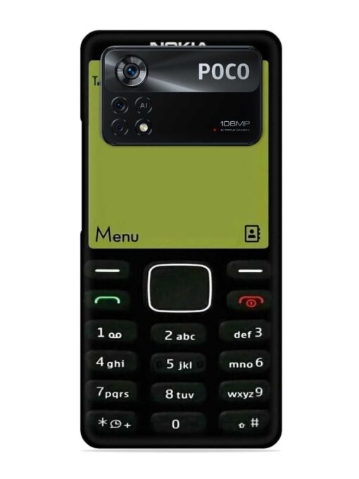 Nokia 3300 Background Snap Case for Poco X4 Pro (5G) Zapvi