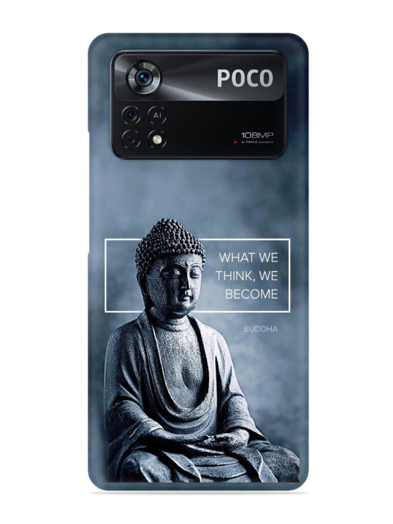 What We Think We Become Snap Case for Poco X4 Pro (5G) Zapvi