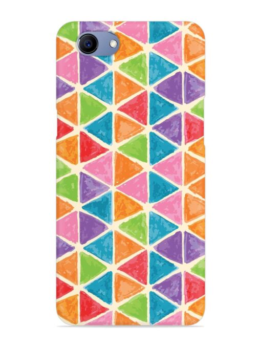 Seamless Colorful Isometric Snap Case for Realme 1 Zapvi