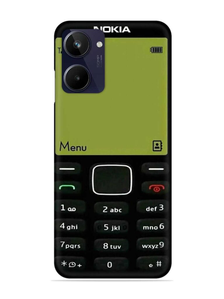 Nokia 3300 Background Snap Case for RealMe 10 Zapvi