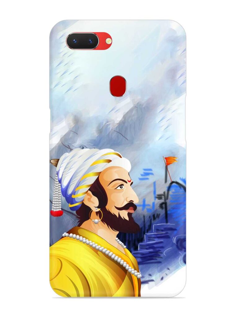 Shivaji Maharaj Color Paint Art Snap Case for Realme 2 Zapvi
