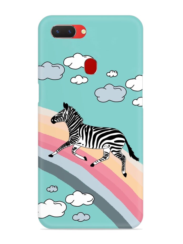 Running Zebra Snap Case for Realme 2 Zapvi