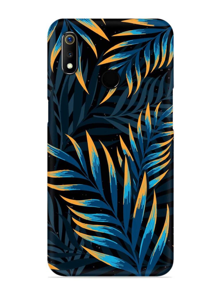 Abstract Leaf Art Snap Case for Realme 3 Pro Zapvi