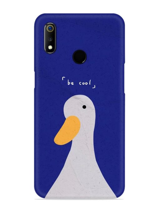 Be Cool Duck Snap Case for Realme 3 Pro Zapvi