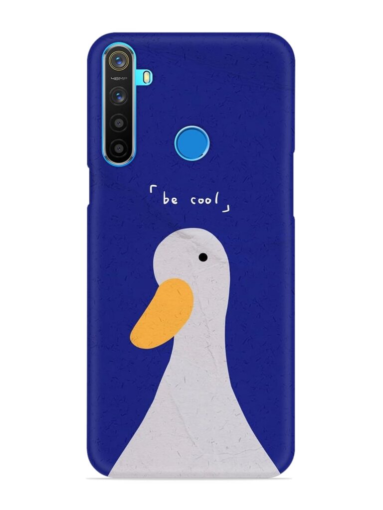 Be Cool Duck Snap Case for Realme 5s Zapvi