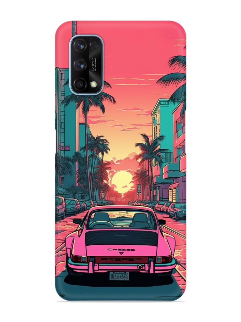 Car At Viewpoint Snap Case for Realme 7 Pro Zapvi