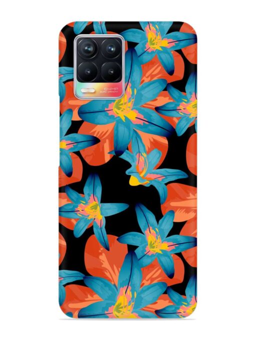 Philippine Flowers Seamless Snap Case for Realme 8 (4G) Zapvi