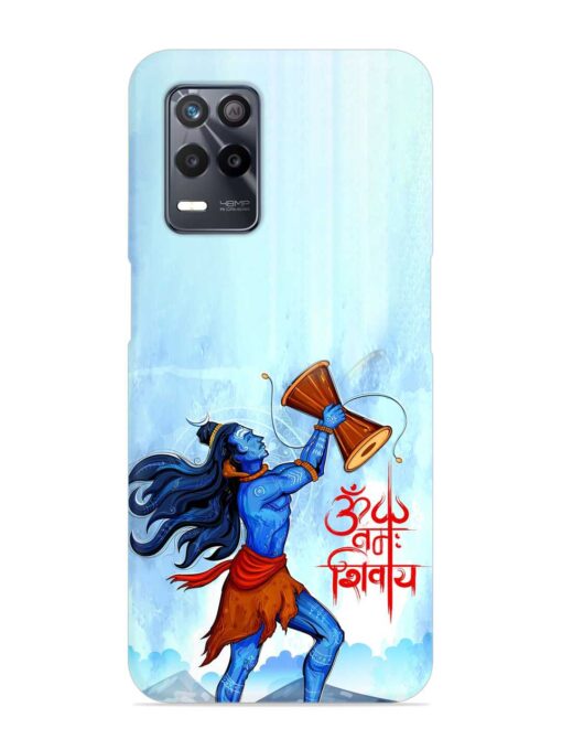 Illustration Lord Shiva Snap Case for Realme 8 (5G) Zapvi