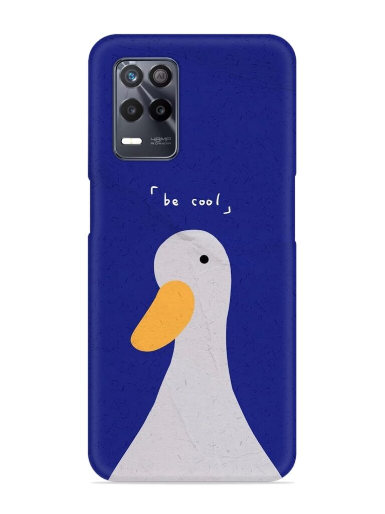 Be Cool Duck Snap Case for Realme 8 (5G) Zapvi