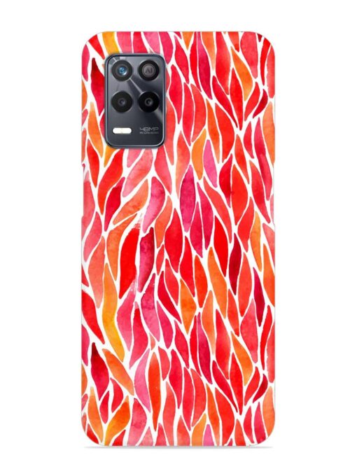 Watercolor Abstract Colorful Snap Case for Realme 9 (5G) Zapvi