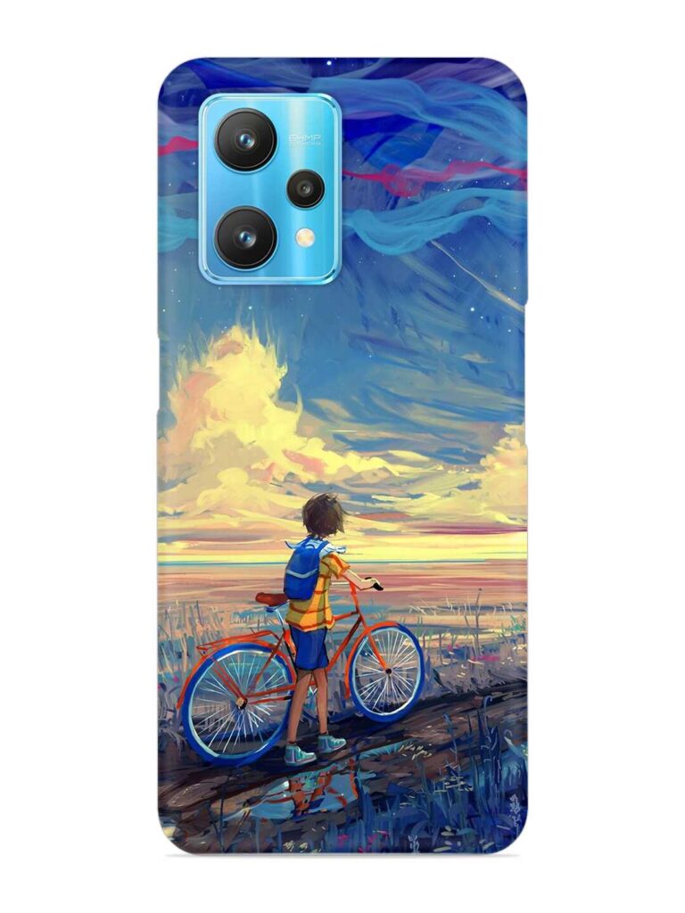 Bicycle Art Snap Case for Realme 9 Pro (5G) Zapvi
