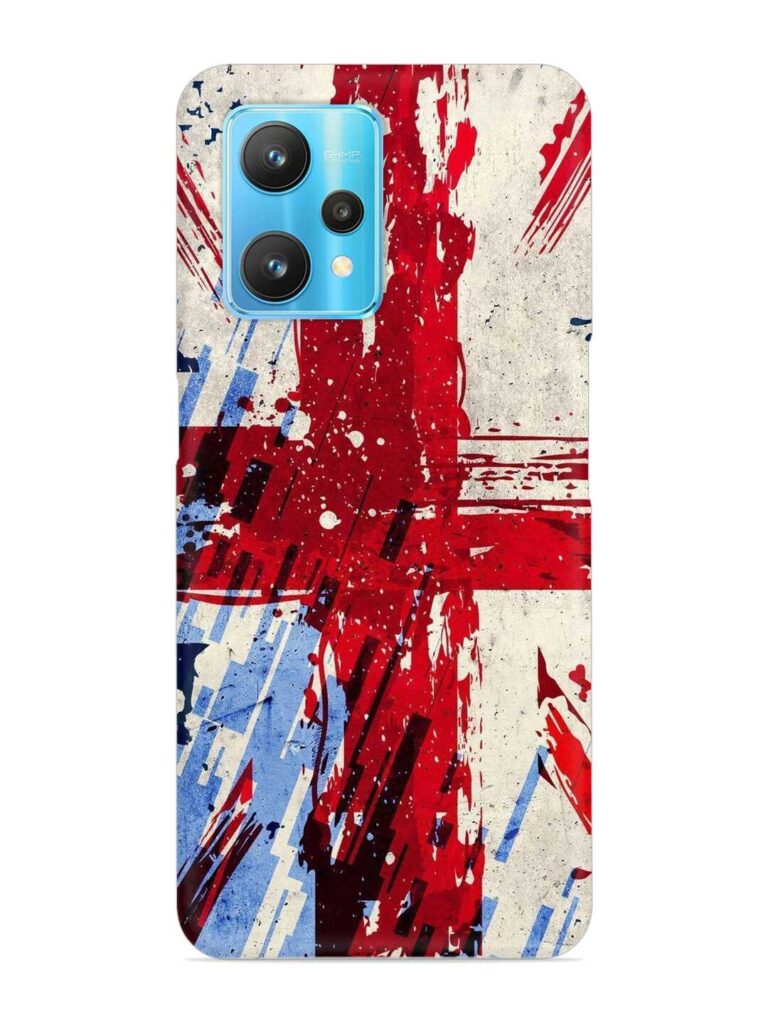 British Union Jack Flag Snap Case for Realme 9 Pro (5G) Zapvi